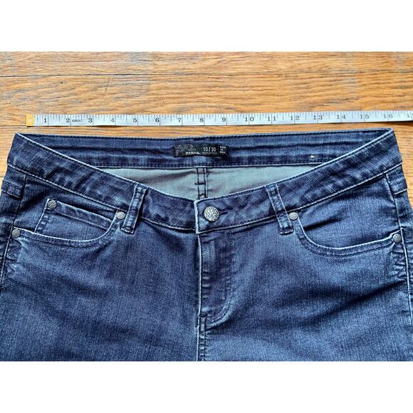 PRANA Mid-Rise Straight Leg Jeans sz 10/30R - Picture 7 of 11